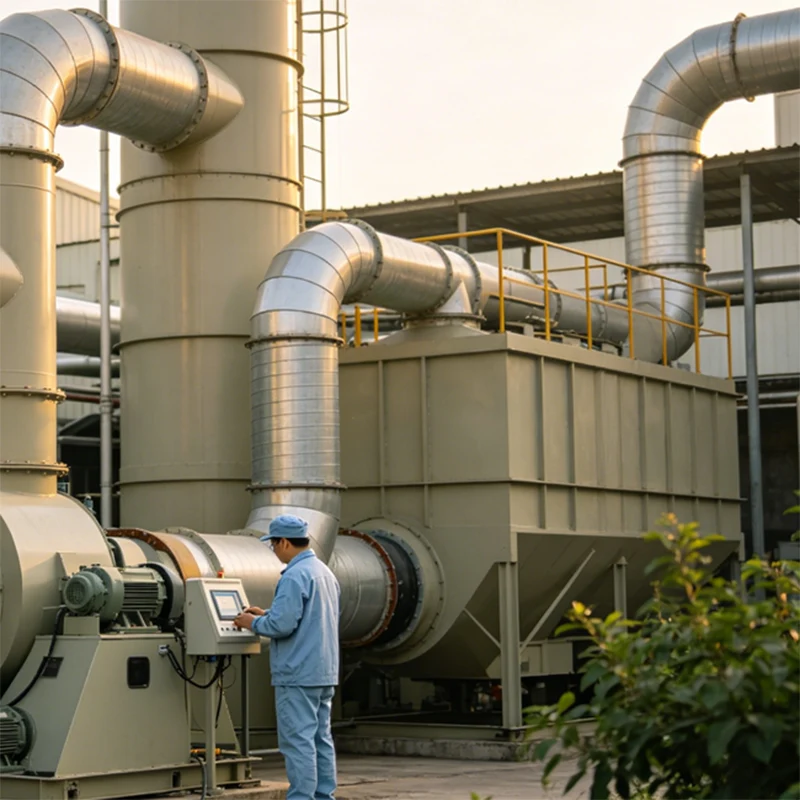 Organic Waste Gas Treatment for Hot Heading Machines